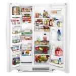 Whirlpool - 25.1 Cu. Ft. Side-by-Side Refrigerator - White - Image 3