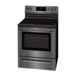 Frigidaire - 5.3 Cu. Ft. Self-Cleaning Freestanding Electric Range - Black Stainless Steel - Image 3