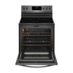 Frigidaire - 5.3 Cu. Ft. Self-Cleaning Freestanding Electric Range - Black Stainless Steel - Image 6