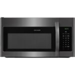 Frigidaire - 1.6 Cu. Ft. Over-the-Range Microwave - Black Stainless Steel