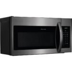 Frigidaire - 1.6 Cu. Ft. Over-the-Range Microwave - Black Stainless Steel - Image 2