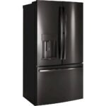 GE Profile - 22.1 Cu. Ft. French Door Counter-Depth Refrigerator with Hands-Free AutoFill - Black Stainless Steel - Image 2