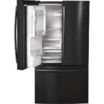 GE Profile - 22.1 Cu. Ft. French Door Counter-Depth Refrigerator with Hands-Free AutoFill - Black Stainless Steel - Image 5