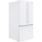 GE - 18.6 Cu. Ft. French Door Counter-Depth Refrigerator with Internal Water Dispenser - High Gloss White - Image 3