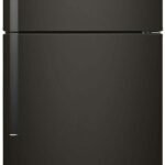 Whirlpool - 21.3 Cu. Ft. Top-Freezer Refrigerator - Black Stainless Steel