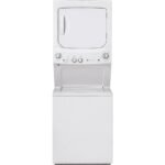 GE - 3.8 Cu. Ft. Top Load Washer and 5.9 Cu. Ft. Gas Dryer Laundry Center - White