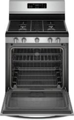 Whirlpool - 5.8 Cu. Ft. Freestanding Gas Convection Range with Self-Cleaning - Stainless Steel - Image 4