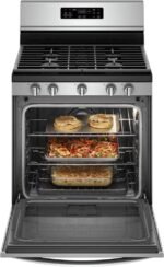 Whirlpool - 5.8 Cu. Ft. Freestanding Gas Convection Range with Self-Cleaning - Stainless Steel - Image 5