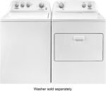 Whirlpool 7 Cu. Ft. Electric Dryer AutoDry Drying System White from Kings Outlet