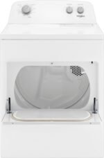 Whirlpool 7 Cu. Ft. Electric Dryer AutoDry Drying System White from Kings Outlet