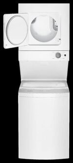 Whirlpool - 1.6 Cu. Ft. Top Load Washer and 3.4 Cu. Ft. Electric Dryer with Smooth Wave Stainless Steel Wash Basket - White - Image 4