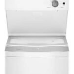 Whirlpool - 1.6 Cu. Ft. Top Load Washer and 3.4 Cu. Ft. Electric Dryer with Smooth Wave Stainless Steel Wash Basket - White