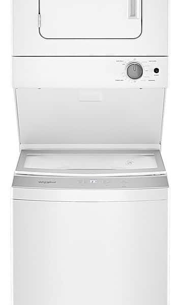 Whirlpool 1.6 Cu. Ft. Top Load Washer 3.4 Cu. Ft. Electric Dryer Smooth Wave from Kings Outlet
