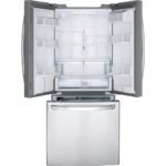 LG - 21.8 Cu. Ft. French Door Refrigerator with External Water Dispenser - Stainless Steel - Image 7