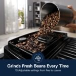 De Longhi Magnifica Start Automatic Coffee Espresso Machine Milk Frother Hot Iced Lattes Coffee from Kings Outlet