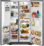 Whirlpool - 20.6 Cu. Ft. Side-by-Side Counter-Depth Refrigerator - Stainless Steel - Image 3