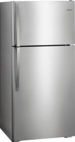 Whirlpool - 14.3 Cu. Ft. Top-Freezer Refrigerator - Monochromatic Stainless Steel - Image 2