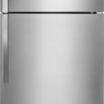 Whirlpool - 14.3 Cu. Ft. Top-Freezer Refrigerator - Monochromatic Stainless Steel