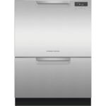 Fisher & Paykel - 24" Front Control Built-In Dishwasher - Stainless Steel