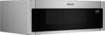 Whirlpool - 1.1 Cu. Ft. Low Profile Over-the-Range Microwave Hood Combination with Hidden Control Panel - Stainless Steel - Image 2