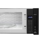 Whirlpool - 1.1 Cu. Ft. Low Profile Over-the-Range Microwave Hood Combination - Black - Image 4