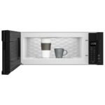 Whirlpool - 1.1 Cu. Ft. Low Profile Over-the-Range Microwave Hood Combination - Black - Image 3