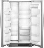Whirlpool - 25.1 Cu. Ft. Side-by-Side Refrigerator - Stainless Steel - Image 3