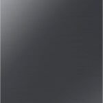 Samsung - 24" AutoRelease Dry Smart Built-In Stainless Steel Tub Dishwasher with 3rd Rack Washing System, 38dBA - Matte Black Steel