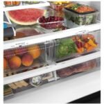 GE - 27.0 Cu. Ft. French Door Refrigerator with Internal Water Dispenser - Slate - Image 6