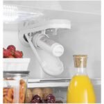 GE - 27.0 Cu. Ft. French Door Refrigerator with Internal Water Dispenser - High Gloss White - Image 4