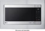 29.7" Trim Kit for LG Microwaves - Stainless Steel - Image 4
