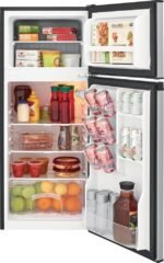 Frigidaire - 4.5 Cu. Ft. Mini Fridge - Silver - Image 5