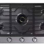 Samsung - 36" Built-In Gas Cooktop with WiFi and Dual Power Brass Burner - Stainless Steel