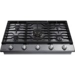 Samsung 36" Built-In Gas Cooktop WiFi Dual Power Brass Burner Stainless Steel from Kings Outlet