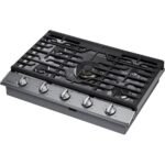 Samsung 30" Built-In Gas Cooktop WiFi Dual Power Brass Burner Stainless Steel from Kings Outlet