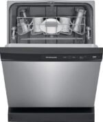 Frigidaire - 24" Front Control Built-In Dishwasher with 3-Cycles, 55 dBA - Stainless Steel - Image 4