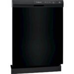 Frigidaire - 24" Front Control Built-In Dishwasher with 3-Cycles, 60 dBA - Black - Image 2