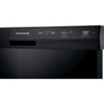 Frigidaire - 24" Front Control Built-In Dishwasher with 3-Cycles, 60 dBA - Black - Image 4