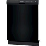 Frigidaire - 24" Front Control Built-In Dishwasher with 3-Cycles, 60 dBA - Black - Image 3