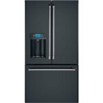 Café 27.8 Cu. Ft. French Door Smart Refrigerator Hot Water Dispenser Customizable Matte Black from Kings Outlet
