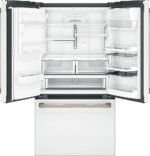 Café 27.8 Cu. Ft. French Door Smart Refrigerator Hot Water Dispenser Adjustible Hot Water from Kings Outlet