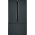 Café - 23.1 Cu. Ft. French Door Counter-Depth Smart Refrigerator with Internal Water Dispenser - Matte Black