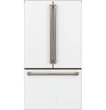 Café 23.1 Cu. Ft. French Door Counter-Depth Smart Refrigerator Internal Water Dispenser Matte White from Kings Outlet