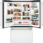 Café - 22.2 Cu. Ft. French Door Counter-Depth Smart Refrigerator, Customizable - Matte White - Image 4