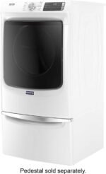 Maytag - 7.3 Cu. Ft. Stackable Electric Dryer with Steam and Extra Power Button - White - Image 5