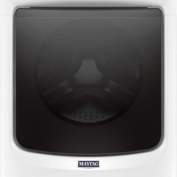 Maytag 4.8 Cu. Ft. High Efficiency Stackable Front Load Washer Steam Fresh Hold White from Kings Outlet