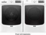 Maytag - 4.8 Cu. Ft. High Efficiency Stackable Front Load Washer with Steam and Fresh Hold - White - Image 6