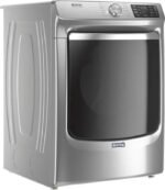 Maytag - 7.3 Cu. Ft. Stackable Electric Dryer with Steam and Extra Power Button - Metallic Slate - Image 2