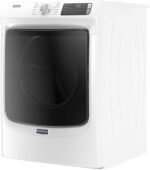 Maytag - 7.3 Cu. Ft. Stackable Gas Dryer with Extra Power Button - White - Image 3