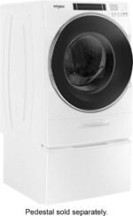 Whirlpool 5.0 Cu. Ft. High Efficiency Stackable Front Load Washer Steam FanFresh White from Kings Outlet